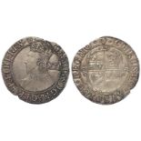 Charles I shilling mm. Harp, S.2789, 5.92g, nVF