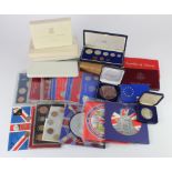 GB & World proof, mint and other sets (26) 1960s-2000s, silver noted, plus a few medallions.