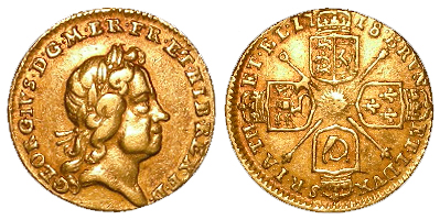 Quarter Guinea 1718 VF