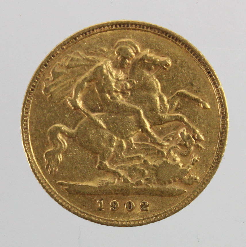 Half Sovereign 1902 nVF - Image 2 of 2