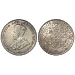 Straits Settlements (Malaysia & Singapore) silver Dollar 1919 nEF