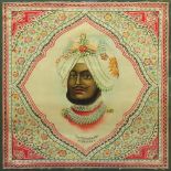 Silks, Carreras Premium Silks - sub set B, Indian Maharajahs, The Maharajah of Patiala, glazed &