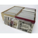 London, comprehensive original collection in 2 shoeboxes, better than average selection, chromos,