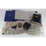 GB & World coins, medals & misc. - a stacker box full (collection recommended) includes decimal