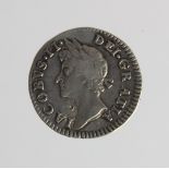 Maundy Fourpence 1687/6, nVF, dig below bust.