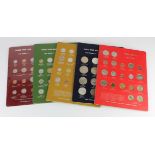 United Nations FAO 'Food for All' coin sets in presentation boards; the following complete sets: FAO