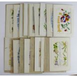 Silks, original small collection with envelopes   (approx 14 cards)