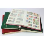 Greece in 2x printed hingless albums, red binder 1945 to 1969 m & u to about 1955 and mint