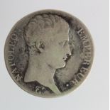 France, Napoleon silver 5 Francs 1806 L, nF