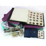 GB & World Coins, large collection of mostly predecimal 20thC including silver, some Crowns etc.