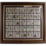 Players - Old England's Defenders, complete set, framed & glazed cat value £1250 (Buyer collects)