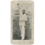 McDonald - Cricketers, type card, F.W.Tate, poor only but a very rare card, cat value £700