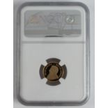 South Africa gold proof 1/10 Krugerrand 2005 slabbed NGC PF 69 Ultra Cameo.