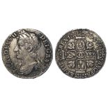 Scotland, Charles II silver 1/8th Dollar 1680 nVF