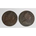 Halfpennies 1771 (2) VF