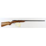 Pre War (?) 9mm, bolt action sporting shotgun, barrel 24", wooden stock, worn overall. With