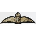 Badge an RFC pair of Pilots wings