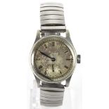 German Siegerin wrist watch, number 138045, needs work, sold A/F (not working)