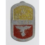 German nazi factory works badge Daimler Benz.