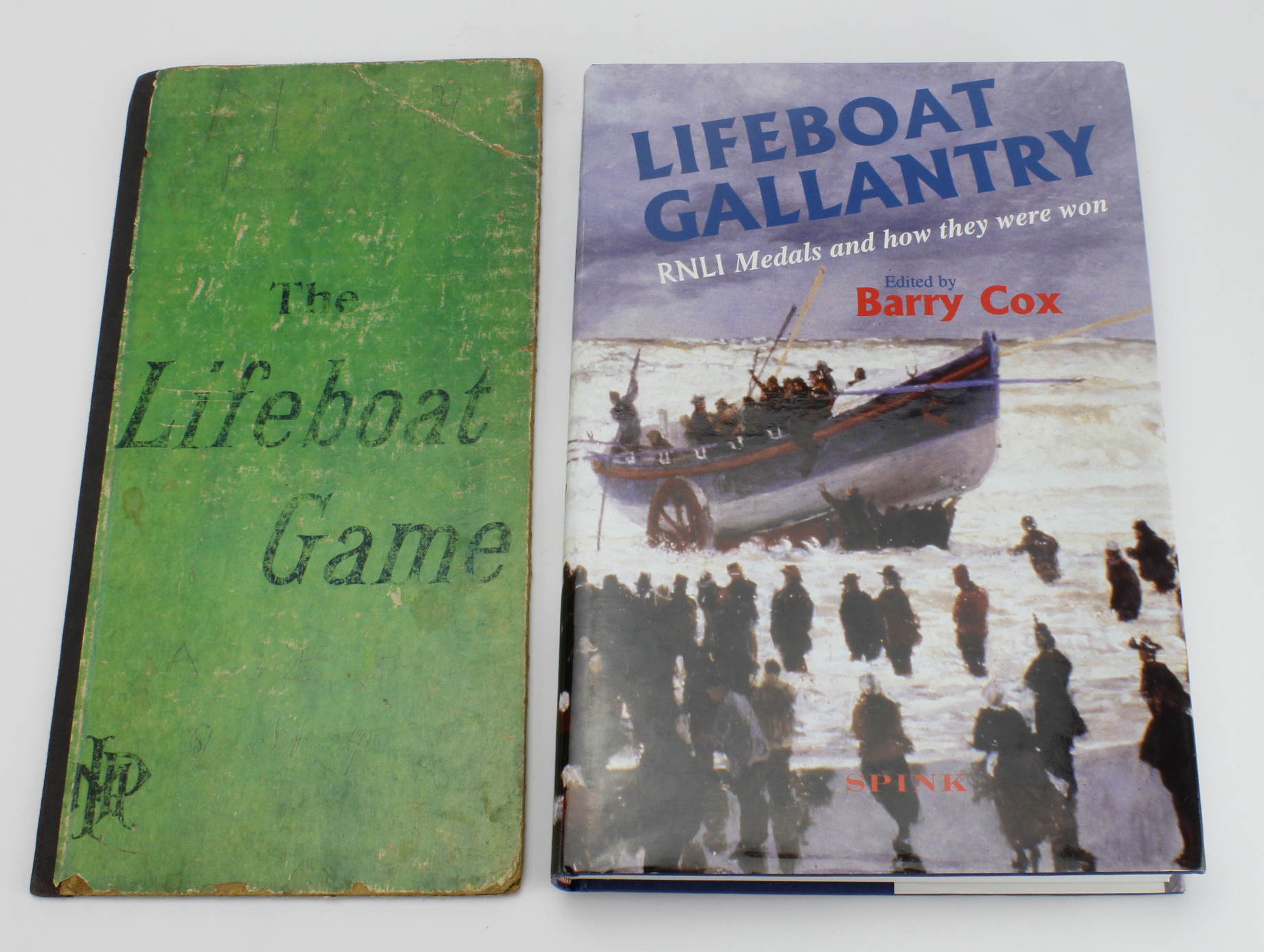 Lifeboat interest the Book "Lifeboat Gallantry, RNLI medals and how they were won" Barry Cox and a