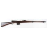 Schmidt - Rubin 1889 model Swiss bolt action rifle obsolete calibre no licence needed.