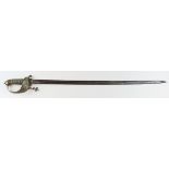 Sword Victorian 1927 pattern Naval Officers without scabbard.