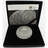 British Commemorative Medal, hallmarked silver d.65mm, 155.517g sterling: Royal Mint: The 2009 Royal