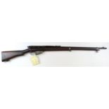 Boer War / WW1 Long Lee Enfield I*, cal .303, barrel 30", volley sights and magazine cut off. Socket