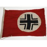 German Nazi Africa corps aircraft recognition flag balkenkruz dated 1942.