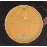 Commemoration of the Jubilee of Uniform Penny Postage 1890 medallion by Spink in fitted case