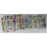 Scotland (21), a collection without duplication comprising Royal Bank 100 Pounds, 20 Pounds (2)