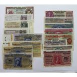 Irish Free State Hospitals Sweepstake Tickets (16), dated between 1932 and 1938, a few with