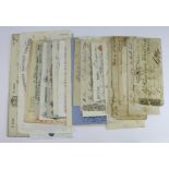 Cheques, Deposit Notes, Interest/Dividend Warrants, Ephemera (42), British Isle collection, many