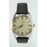 Gents stainless steel cased Girard Perregaux manual wind wristwatch. Working when catalogued