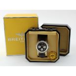 Gents stainless stell cased Breitling Navitimer chronograph wristwatch. Purchased Jan 2007. Watch