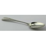 Scottish Provincial Aberdeen silver Old English pattern tablespoon c 1790 by James Erskine of