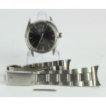 Gents Rolex Oyster perpetual Air-King wristwatch Ref 5500.. The grey dial with silvered baton