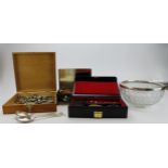 Jewellery & Watches. A good collection of various jewellery, pocket watches, etc. (some silver,