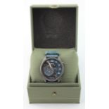 Gents AVI-8 Watch Hawker Harrier II Ace of Spades automatic wristwatch. As New, working when