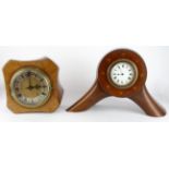 Propeller Boss Clocks. A group of four propeller boss clocks, largest (not working, sold as seen)