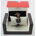 Gents Tissot "Aquastar" Regate automatic wristwatch. Purchased 2009. Complete with box and papers,