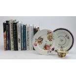 Royal Crown Derby. Three pieces of Royal Crown Derby, comprising Pattern 80 Plate – Raised boarder