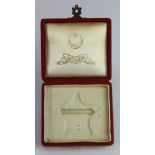 Turkey a fitted case for an Ottoman Bravery star often referred to as a Gallipoli star.