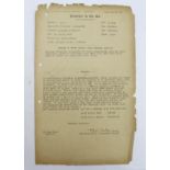 RFC WW1 interest - original Army Form W.3348 Combats in the Air - 8 Sqdn 18/5/1918 A.W.D.5029, Lt