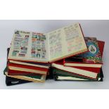 One country albums/stockbooks plus World mix in others. S/Books of USA UM 1950's & 60's commems in