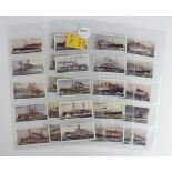 Clarke - Marine Series, complete set in pages, G or better cat value £500