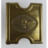 American civil war style belt buckle, Balloon section