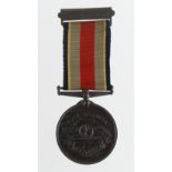 Tribute Medal - Cadet Norfolk Artillery, For Services Rendered During the Great War 1918-19. Named