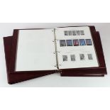 Australia collection in matching luxury SG Australia stamp albums with Vol 1 1913-1990, Vol 2 1991-