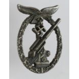 German Nazi Flak Badge.